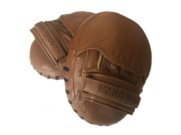 Main Event Boxing Heritage Pro Leather Coaches Air Focus Pads